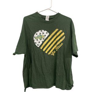 NDSU Go Bison Graphic T Shirt Unisex XL Crewneck Short Sleeve College Tee
